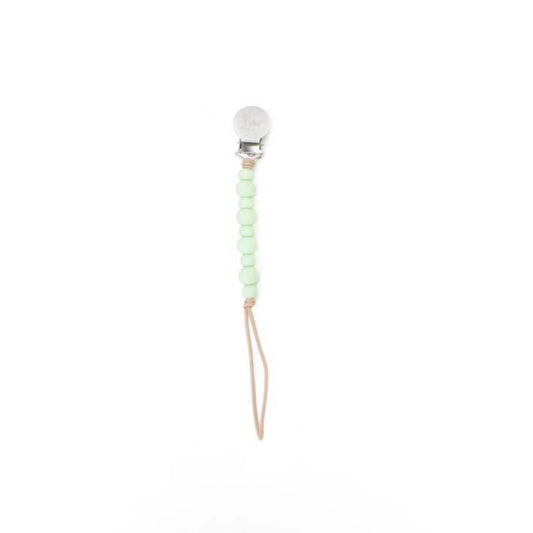 Madeline - Mint Pacifier Clip