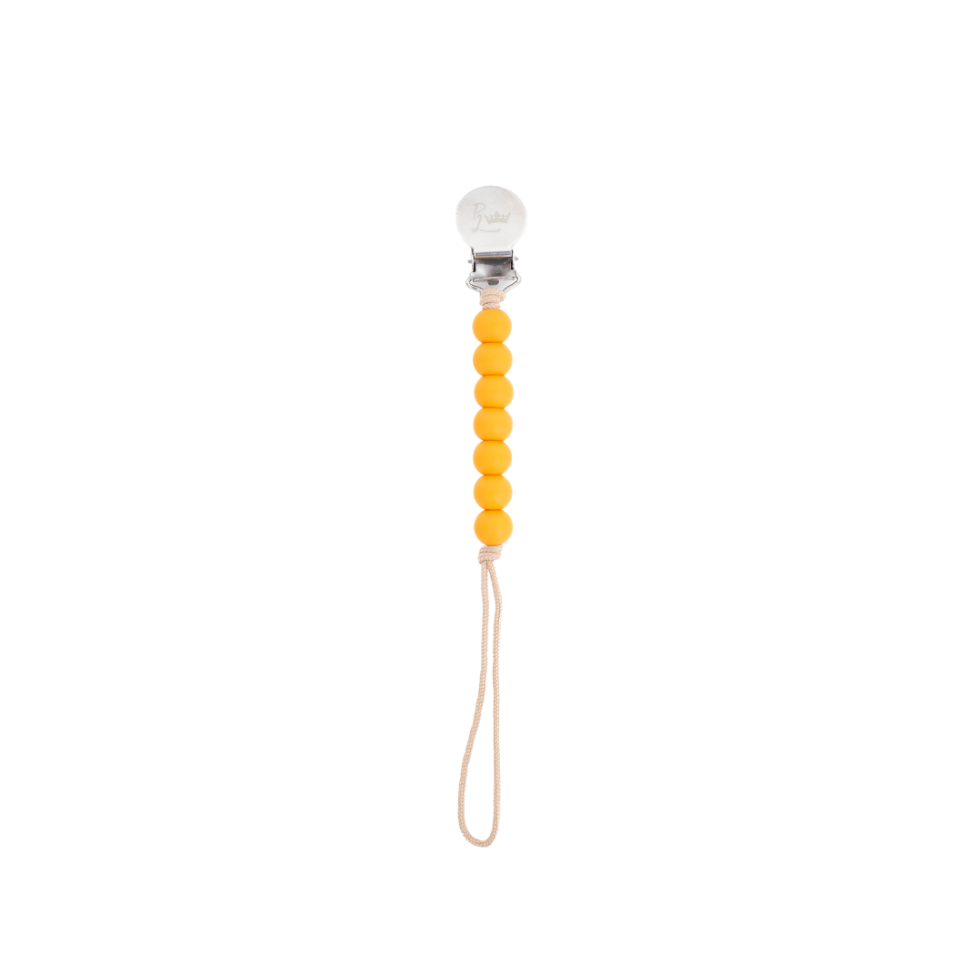 George - Marigold Pacifier Clip