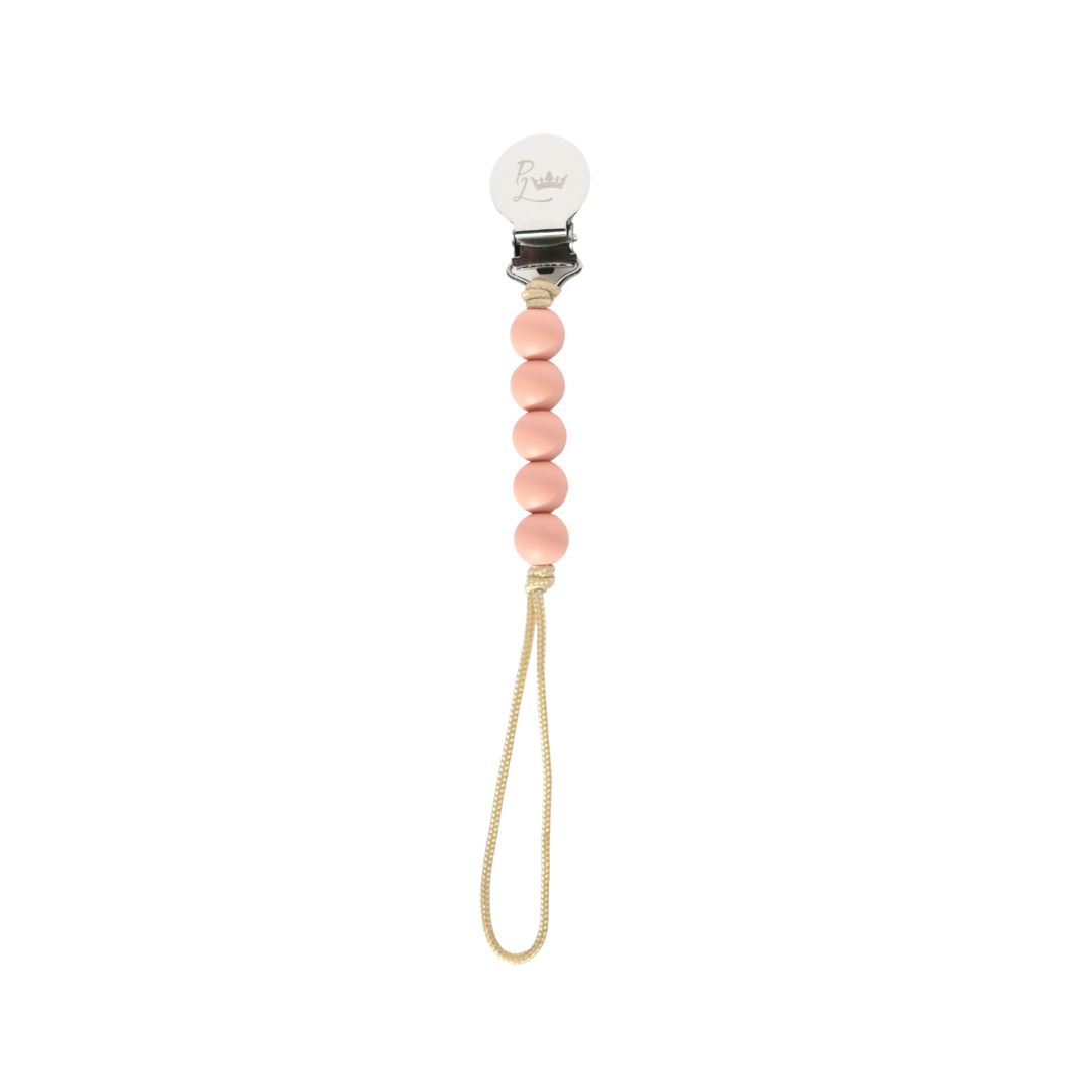 Bexley - Blush Pacifier Clip