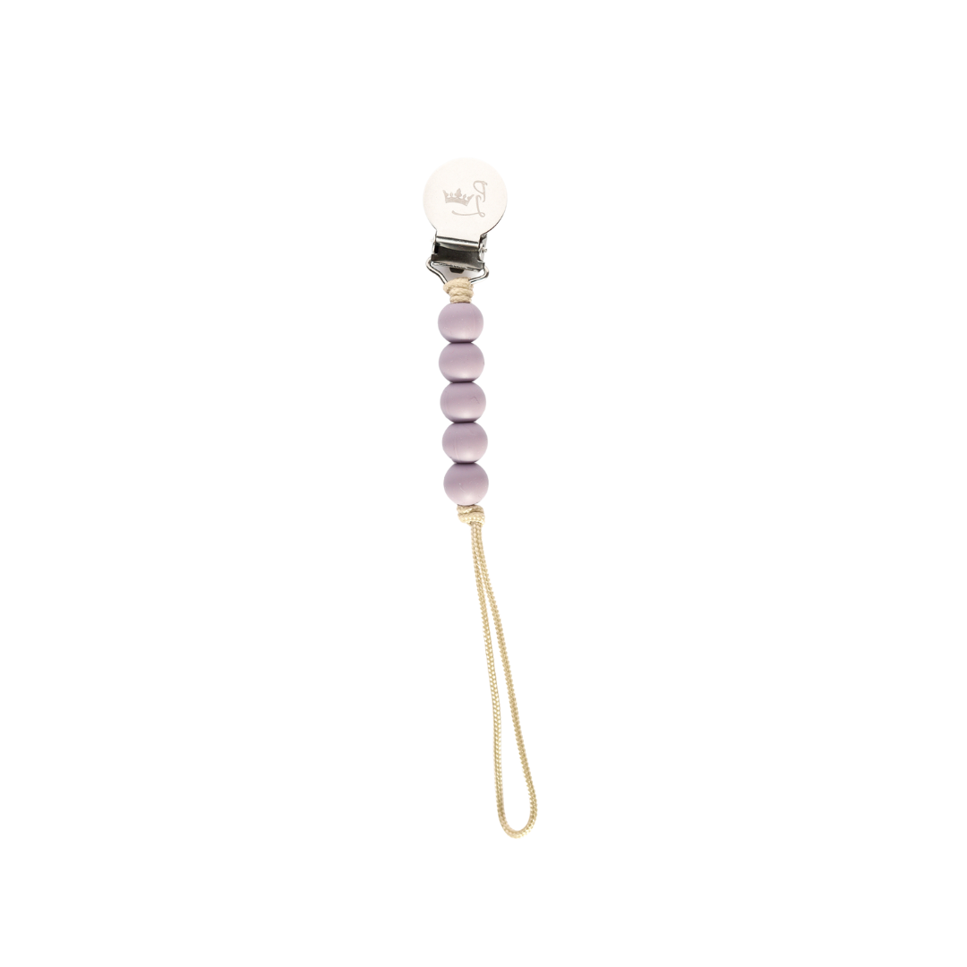 Bexley - Amethyst Pacifier Clip