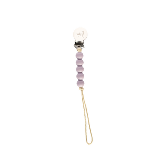 Bexley - Amethyst Pacifier Clip