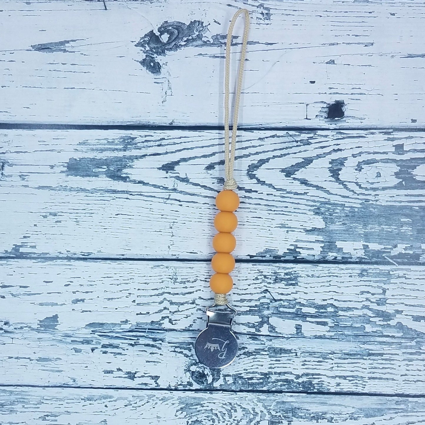 Bexley - Marigold Pacifier Clip